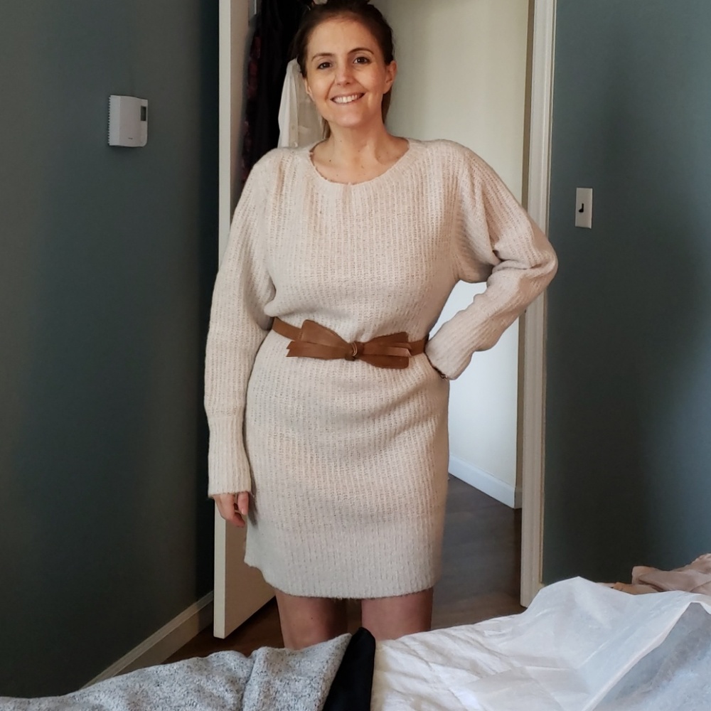 Express never worn sweater dress